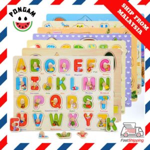 WOODEN EDUCATIONAL HAND GRIP JIGSAW